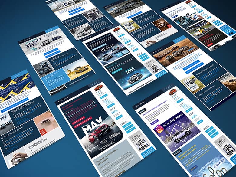 Download Portfolio Peugeot Newsletters And Ads Design Motion