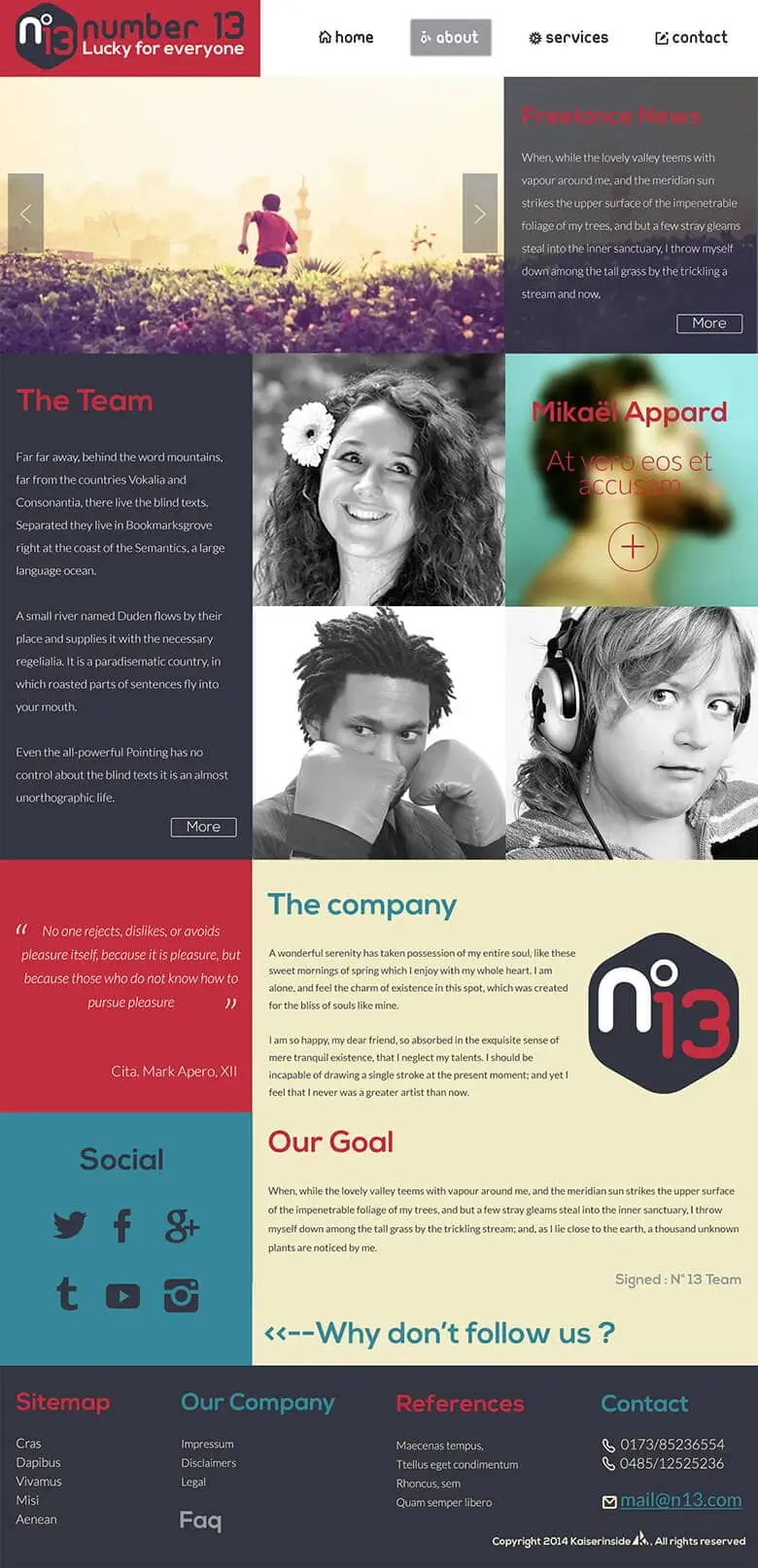 web logo design number 13